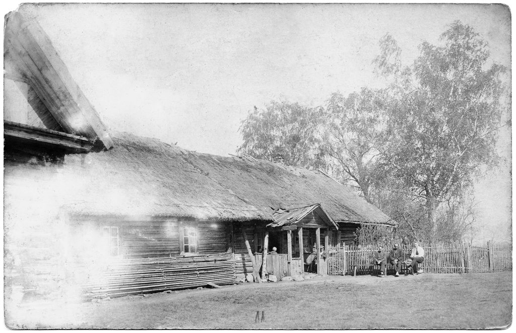 Andriva Jūrdža mājas Kārklinieki. Fotogrāfs nezināms. LNB RX 2, 1, 22, 11