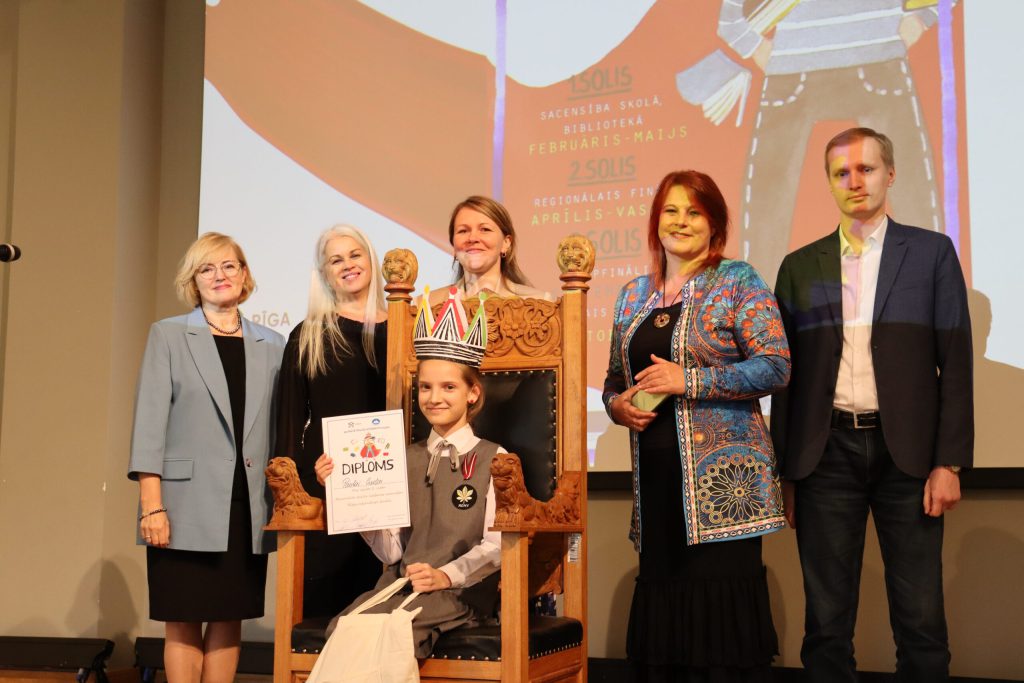 Nacionālās skaļās lasīšanas sacensību Rīgas reģionālais fināls VEF kultūras pilī