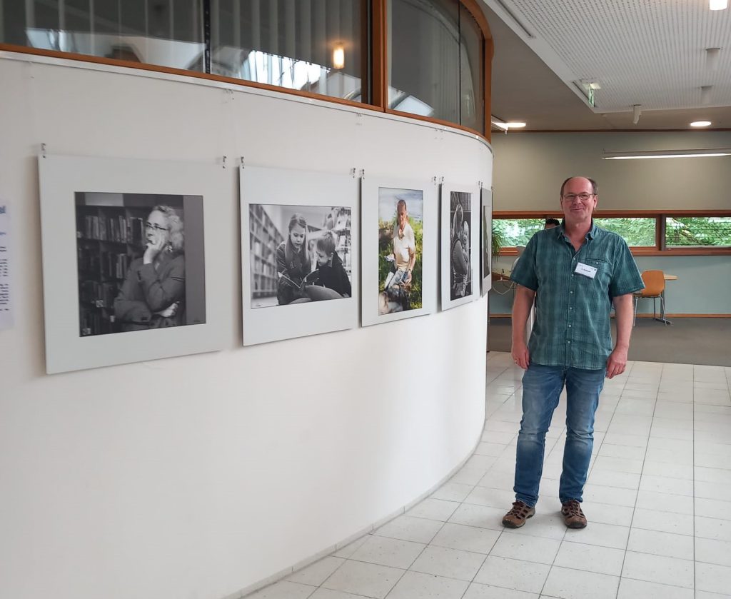 Grēpelingenes apkaimes bibliotēkas vadītājs Andreass Gebauers