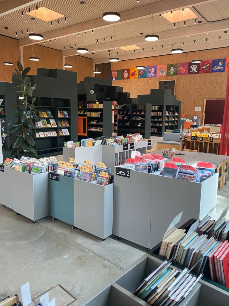 Gellerup filiālbibliotēkas bērnu zona