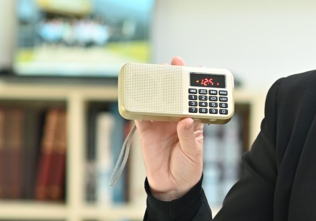 Mini MP3 audio atskaņošanas ierīce